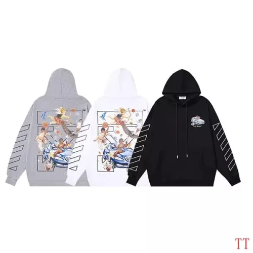 Cheap Off-White Hoodies Long Sleeved For Unisex #1370767 Replica Wholesale [$52.00 USD] [ITEM#1370767] on Replica Off-White Hoodies