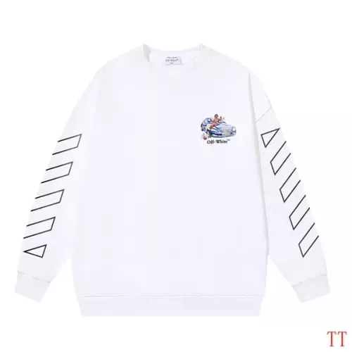 Cheap Off-White Hoodies Long Sleeved For Unisex #1370768 Replica Wholesale [$45.00 USD] [ITEM#1370768] on Replica Off-White Hoodies