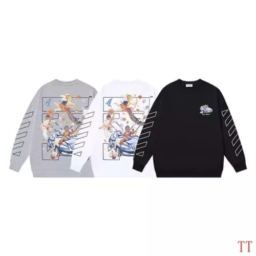 Cheap Off-White Hoodies Long Sleeved For Unisex #1370768 Replica Wholesale [$45.00 USD] [ITEM#1370768] on Replica Off-White Hoodies