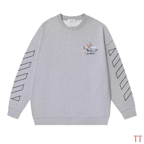 Cheap Off-White Hoodies Long Sleeved For Unisex #1370769 Replica Wholesale [$45.00 USD] [ITEM#1370769] on Replica Off-White Hoodies