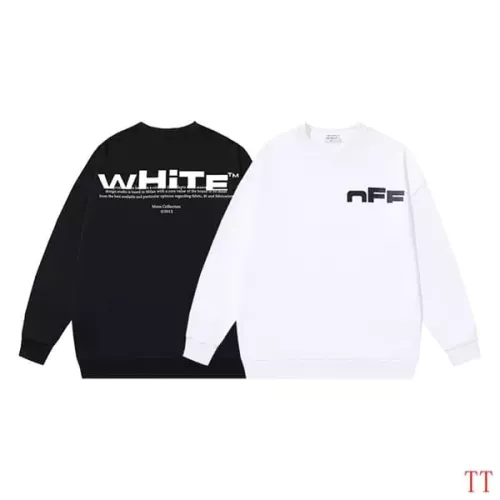 Cheap Off-White Hoodies Long Sleeved For Unisex #1370771 Replica Wholesale [$45.00 USD] [ITEM#1370771] on Replica Off-White Hoodies