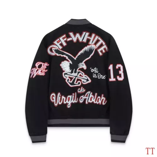 Cheap Off-White Jackets Long Sleeved For Unisex #1370775 Replica Wholesale [$98.00 USD] [ITEM#1370775] on Replica Off-White Jackets