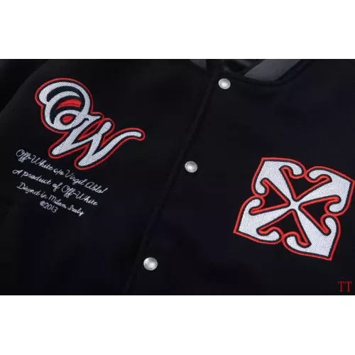 Cheap Off-White Jackets Long Sleeved For Unisex #1370775 Replica Wholesale [$98.00 USD] [ITEM#1370775] on Replica Off-White Jackets