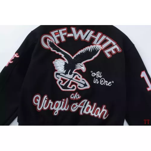Cheap Off-White Jackets Long Sleeved For Unisex #1370775 Replica Wholesale [$98.00 USD] [ITEM#1370775] on Replica Off-White Jackets