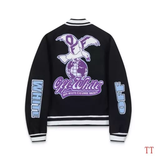Cheap Off-White Jackets Long Sleeved For Unisex #1370776 Replica Wholesale [$98.00 USD] [ITEM#1370776] on Replica Off-White Jackets