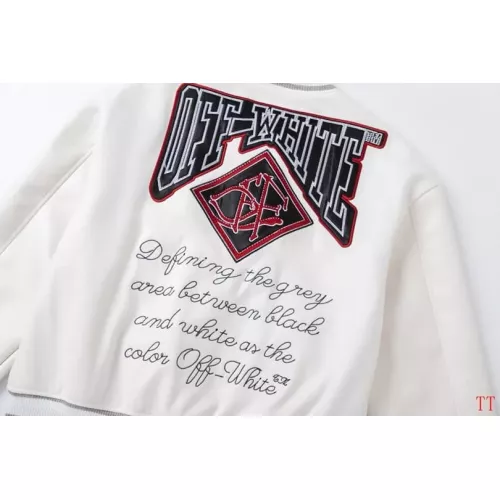 Cheap Off-White Jackets Long Sleeved For Unisex #1370777 Replica Wholesale [$98.00 USD] [ITEM#1370777] on Replica Off-White Jackets