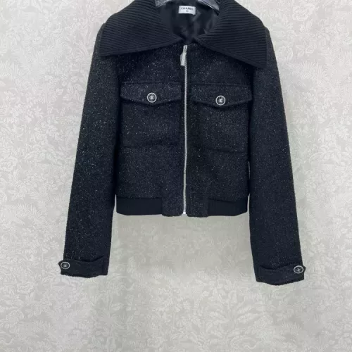 Cheap Chanel Jackets Long Sleeved For Women #1370786 Replica Wholesale [$135.00 USD] [ITEM#1370786] on Replica Chanel Jackets