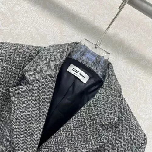 Cheap MIU MIU Jackets Long Sleeved For Women #1370795 Replica Wholesale [$135.00 USD] [ITEM#1370795] on Replica MIU MIU Jackets