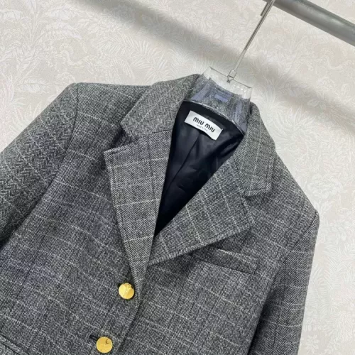 Cheap MIU MIU Jackets Long Sleeved For Women #1370795 Replica Wholesale [$135.00 USD] [ITEM#1370795] on Replica MIU MIU Jackets