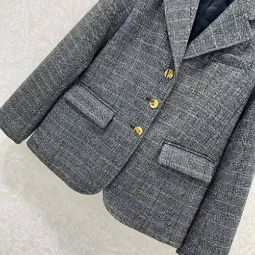 Cheap MIU MIU Jackets Long Sleeved For Women #1370795 Replica Wholesale [$135.00 USD] [ITEM#1370795] on Replica MIU MIU Jackets