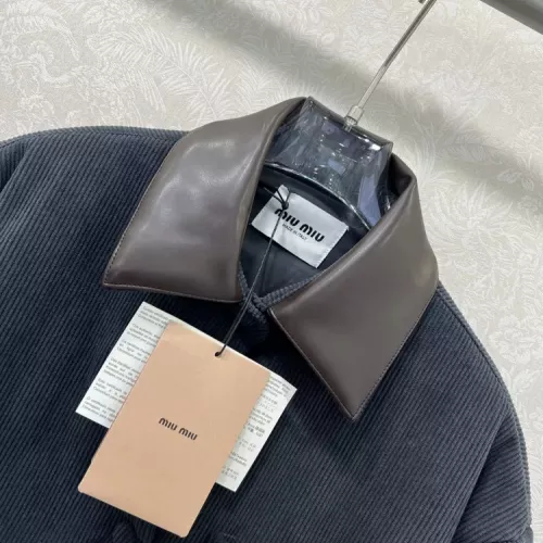 Cheap MIU MIU Coat Long Sleeved For Women #1370798 Replica Wholesale [$125.00 USD] [ITEM#1370798] on Replica MIU MIU Jackets