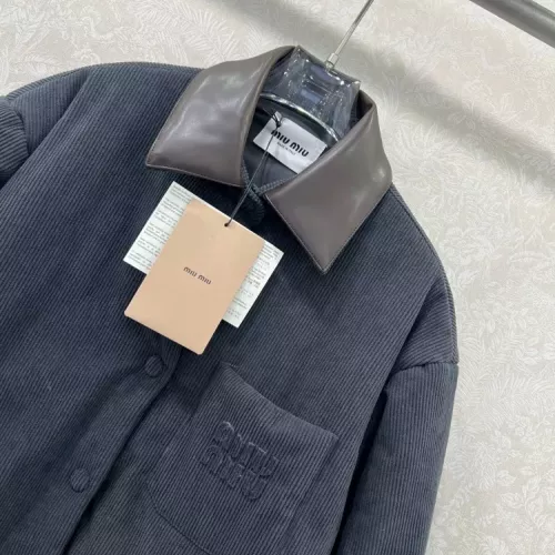 Cheap MIU MIU Coat Long Sleeved For Women #1370798 Replica Wholesale [$125.00 USD] [ITEM#1370798] on Replica MIU MIU Jackets