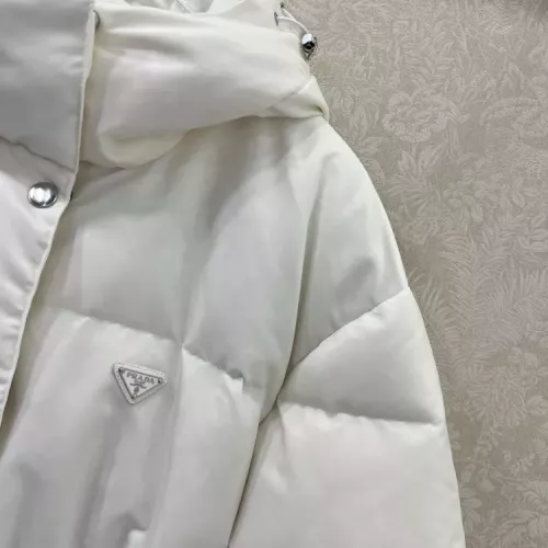 Cheap Prada Down Feather Coat Long Sleeved For Women #1370812 Replica Wholesale [$245.00 USD] [ITEM#1370812] on Replica Prada Down Feather Coat