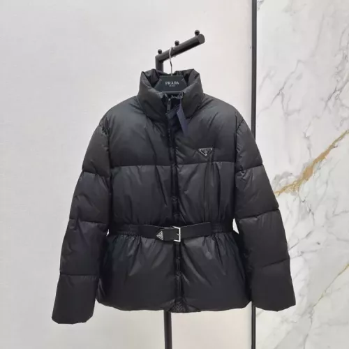 Prada Down Feather Coat Long Sleeved For Women #1370832