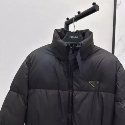 Cheap Prada Down Feather Coat Long Sleeved For Women #1370832 Replica Wholesale [$210.00 USD] [ITEM#1370832] on Replica Prada Down Feather Coat