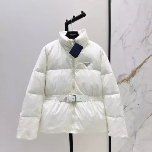Prada Down Feather Coat Long Sleeved For Women #1370833