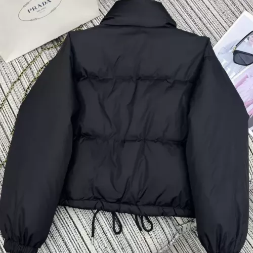 Cheap Prada Down Feather Coat Long Sleeved For Women #1370839 Replica Wholesale [$100.00 USD] [ITEM#1370839] on Replica Prada Down Feather Coat