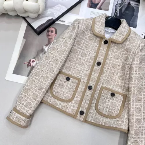 Cheap Christian Dior Jackets Long Sleeved For Women #1370850 Replica Wholesale [$150.00 USD] [ITEM#1370850] on Replica Christian Dior Jackets