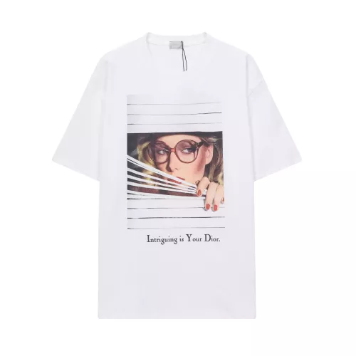 Christian Dior T-Shirts Short Sleeved For Unisex #1370870