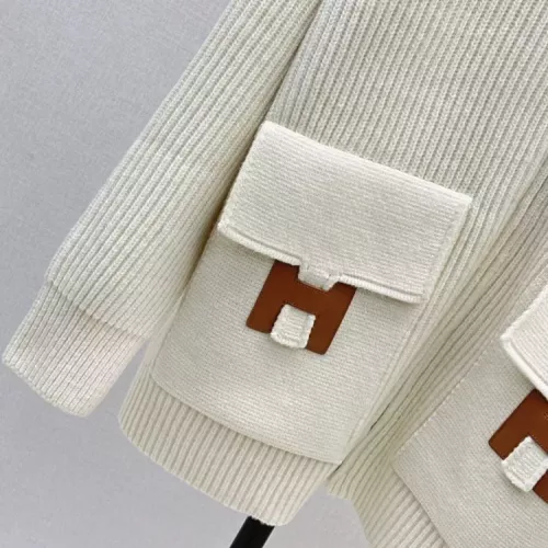 Cheap Hermes Jackets Long Sleeved For Women #1370986 Replica Wholesale [$160.00 USD] [ITEM#1370986] on Replica Hermes Jackets