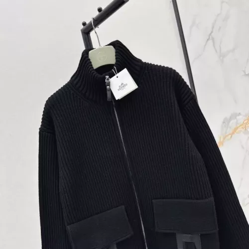 Cheap Hermes Jackets Long Sleeved For Women #1370987 Replica Wholesale [$160.00 USD] [ITEM#1370987] on Replica Hermes Jackets