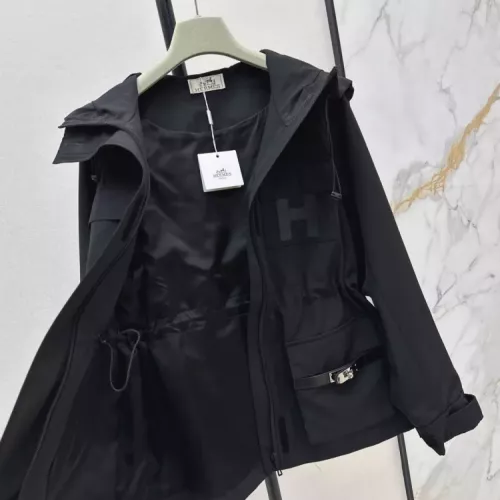 Cheap Hermes Jackets Long Sleeved For Women #1370990 Replica Wholesale [$162.00 USD] [ITEM#1370990] on Replica Hermes Jackets
