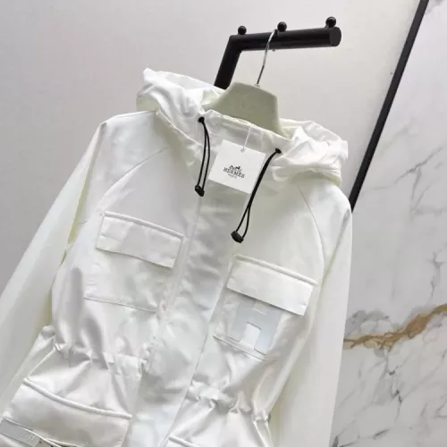 Cheap Hermes Jackets Long Sleeved For Women #1370991 Replica Wholesale [$162.00 USD] [ITEM#1370991] on Replica Hermes Jackets