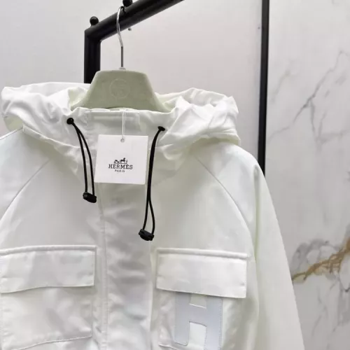 Cheap Hermes Jackets Long Sleeved For Women #1370991 Replica Wholesale [$162.00 USD] [ITEM#1370991] on Replica Hermes Jackets