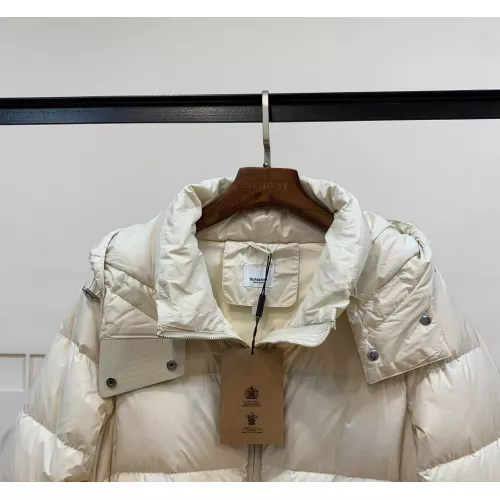 Cheap Burberry Down Feather Coat Long Sleeved For Women #1371033 Replica Wholesale [$247.93 USD] [ITEM#1371033] on Replica Burberry Down Feather Coat