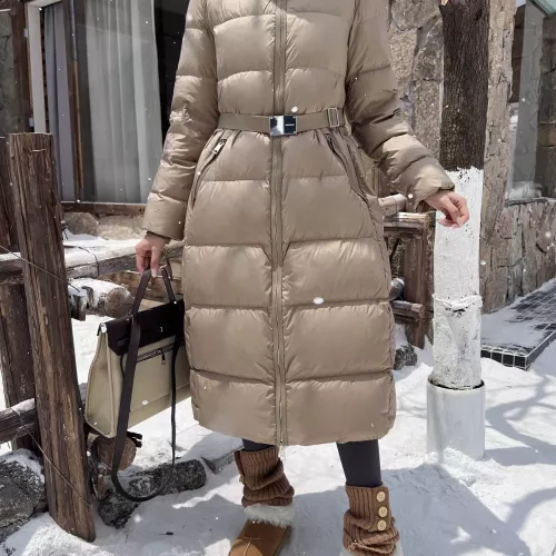 Cheap Burberry Down Feather Coat Long Sleeved For Women #1371034 Replica Wholesale [$247.93 USD] [ITEM#1371034] on Replica Burberry Down Feather Coat