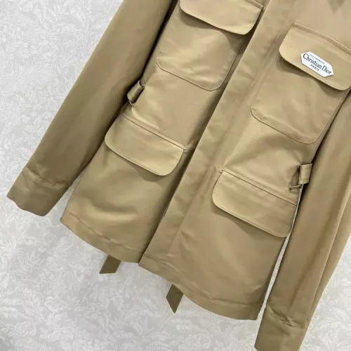 Cheap Christian Dior Jackets Long Sleeved For Women #1371046 Replica Wholesale [$128.00 USD] [ITEM#1371046] on Replica Christian Dior Jackets