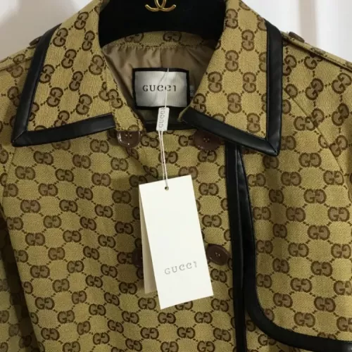 Cheap Gucci Coat Long Sleeved For Women #1371047 Replica Wholesale [$102.00 USD] [ITEM#1371047] on Replica Gucci Coat