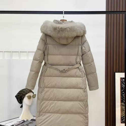 Cheap Burberry Down Feather Coat Long Sleeved For Women #1371051 Replica Wholesale [$261.16 USD] [ITEM#1371051] on Replica Burberry Down Feather Coat