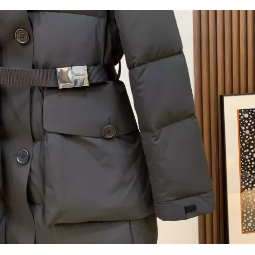 Cheap Burberry Down Feather Coat Long Sleeved For Women #1371052 Replica Wholesale [$261.16 USD] [ITEM#1371052] on Replica Burberry Down Feather Coat