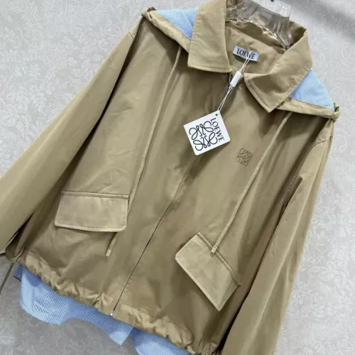 Cheap LOEWE Jackets Long Sleeved For Women #1371059 Replica Wholesale [$108.00 USD] [ITEM#1371059] on Replica LOEWE Jackets
