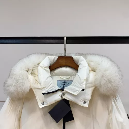 Cheap Prada Down Feather Coat Long Sleeved For Women #1371068 Replica Wholesale [$280.99 USD] [ITEM#1371068] on Replica Prada Down Feather Coat
