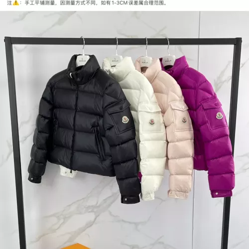 Cheap Moncler Down Feather Coat Long Sleeved For Women #1371074 Replica Wholesale [$160.00 USD] [ITEM#1371074] on Replica Moncler Down Feather Coat