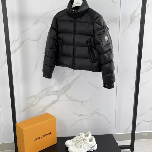 Cheap Moncler Down Feather Coat Long Sleeved For Women #1371075 Replica Wholesale [$160.00 USD] [ITEM#1371075] on Replica Moncler Down Feather Coat