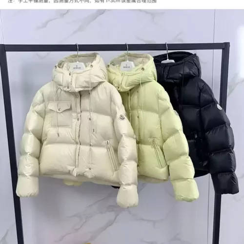 Cheap Moncler Down Feather Coat Long Sleeved For Women #1371082 Replica Wholesale [$172.00 USD] [ITEM#1371082] on Replica Moncler Down Feather Coat