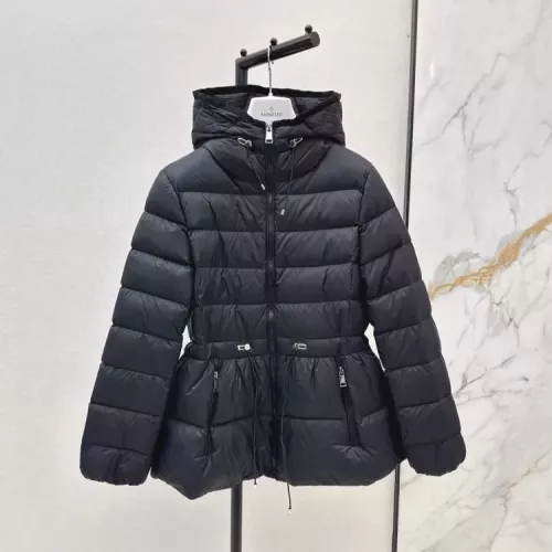 Cheap Moncler Down Feather Coat Long Sleeved For Women #1371098 Replica Wholesale [$165.00 USD] [ITEM#1371098] on Replica Moncler Down Feather Coat