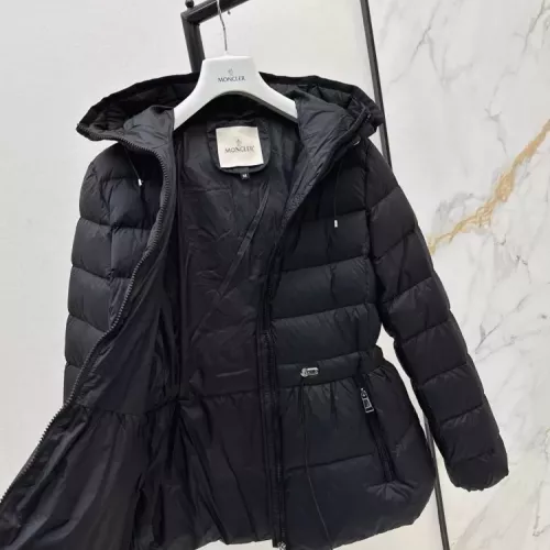 Cheap Moncler Down Feather Coat Long Sleeved For Women #1371098 Replica Wholesale [$165.00 USD] [ITEM#1371098] on Replica Moncler Down Feather Coat