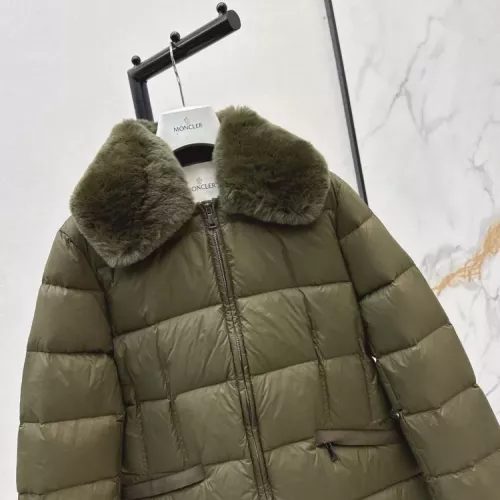 Cheap Moncler Down Feather Coat Long Sleeved For Women #1371100 Replica Wholesale [$192.00 USD] [ITEM#1371100] on Replica Moncler Down Feather Coat