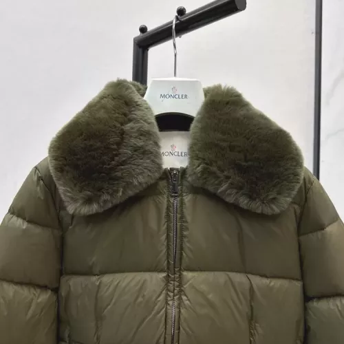 Cheap Moncler Down Feather Coat Long Sleeved For Women #1371100 Replica Wholesale [$192.00 USD] [ITEM#1371100] on Replica Moncler Down Feather Coat
