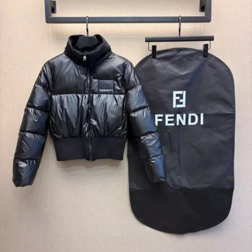Fendi Down Feather Coat Long Sleeved For Women #1371105