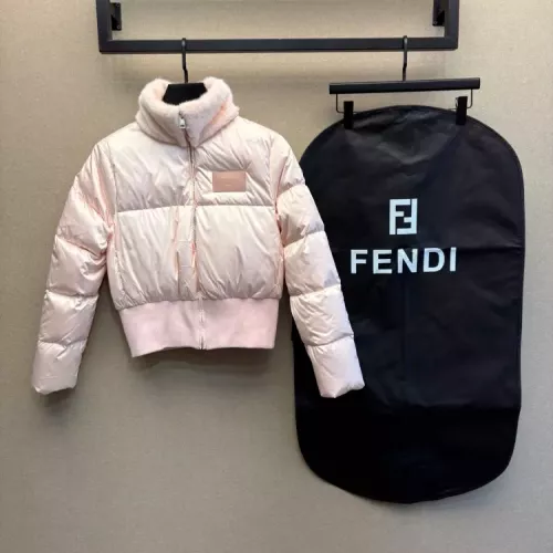 Fendi Down Feather Coat Long Sleeved For Women #1371106