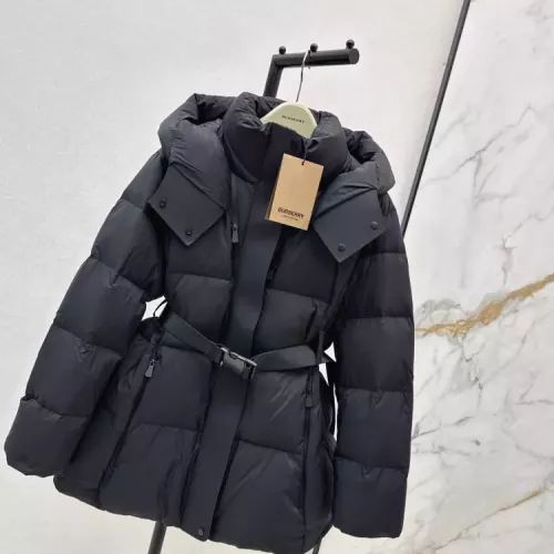 Cheap Burberry Down Feather Coat Long Sleeved For Women #1371107 Replica Wholesale [$247.93 USD] [ITEM#1371107] on Replica Burberry Down Feather Coat