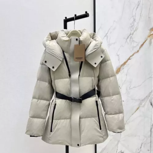 Cheap Burberry Down Feather Coat Long Sleeved For Women #1371108 Replica Wholesale [$247.93 USD] [ITEM#1371108] on Replica Burberry Down Feather Coat