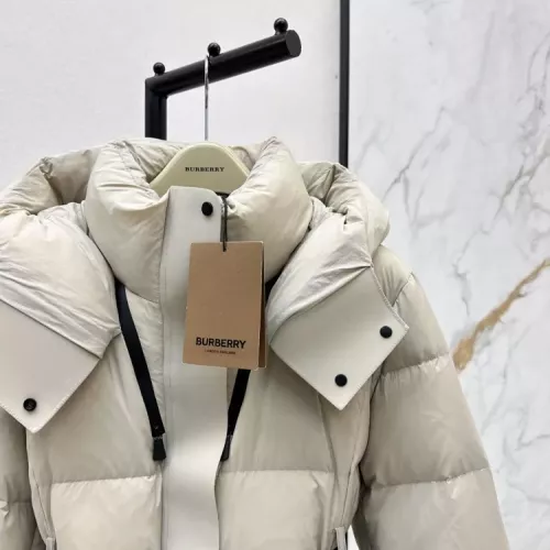Cheap Burberry Down Feather Coat Long Sleeved For Women #1371108 Replica Wholesale [$247.93 USD] [ITEM#1371108] on Replica Burberry Down Feather Coat