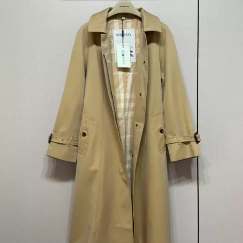 Cheap Burberry Trench Coat Long Sleeved For Women #1371109 Replica Wholesale [$192.00 USD] [ITEM#1371109] on Replica Burberry Trench Coat
