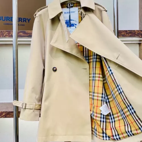 Cheap Burberry Trench Coat Long Sleeved For Women #1371111 Replica Wholesale [$172.00 USD] [ITEM#1371111] on Replica Burberry Trench Coat